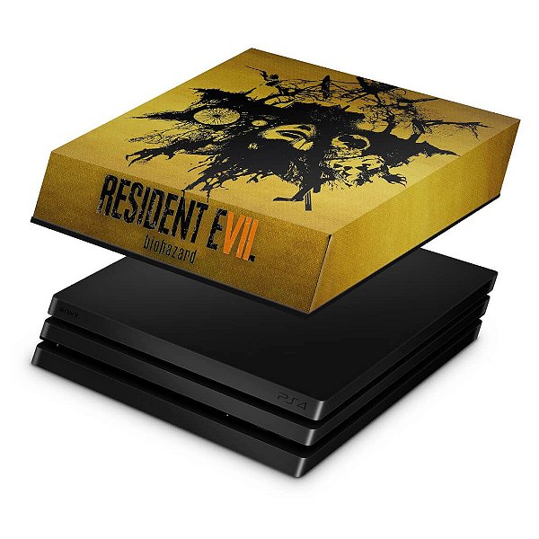 PS4 Pro Capa Anti Poeira - Resident Evil 7: Biohazard