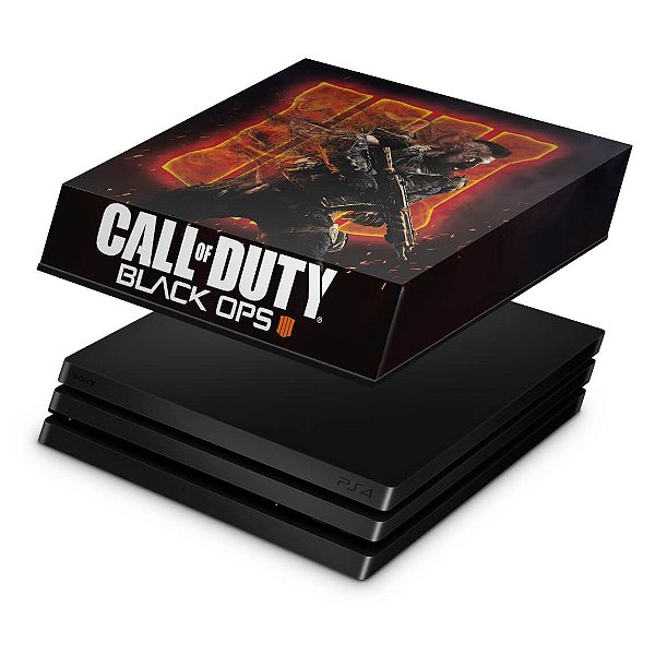 PS4 Pro Capa Anti Poeira - Call of Duty Black Ops 4