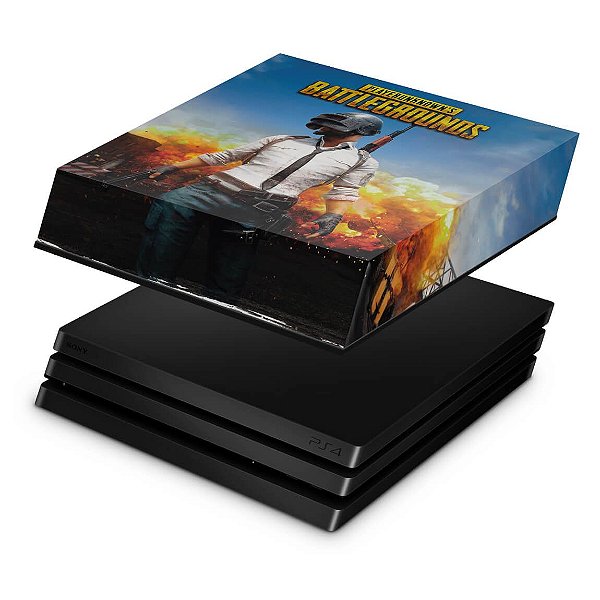 PS4 Pro Capa Anti Poeira - Players Unknown Battlegrounds PUBG