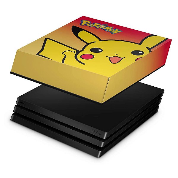 PS4 Pro Capa Anti Poeira - Pokemon Pikachu