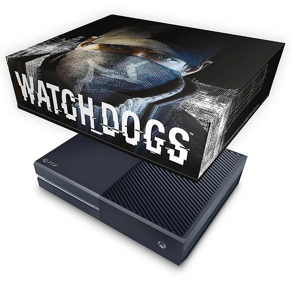 Xbox One Fat Capa Anti Poeira - Watch Dogs
