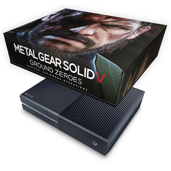 Xbox One Fat Capa Anti Poeira - Metal Gear Solid V