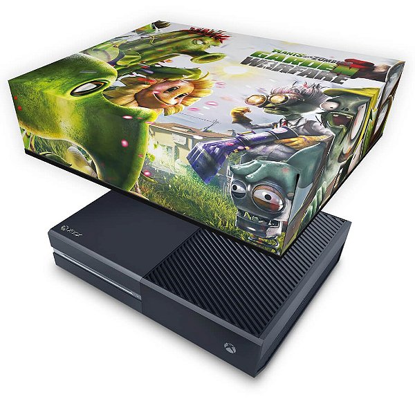 Xbox One Fat Capa Anti Poeira - Plants Vs Zombies Garden Warfare