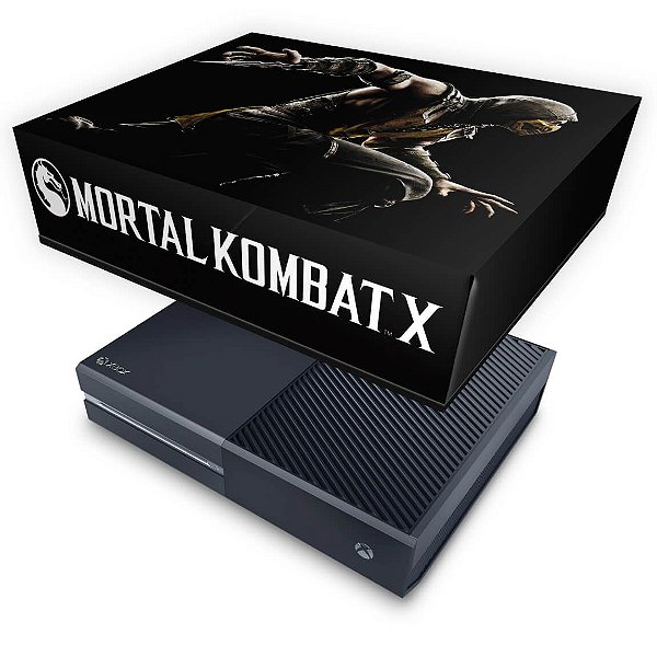 Xbox One Fat Capa Anti Poeira - Mortal Kombat X