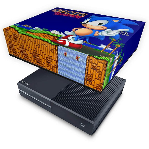 Xbox One Fat Capa Anti Poeira - Sonic The Hedgehog