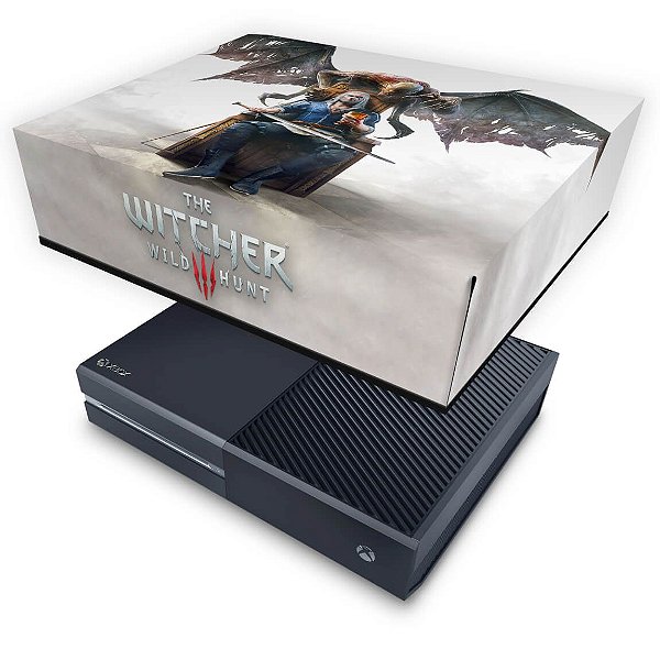Xbox One Fat Capa Anti Poeira - The Witcher 3 Blood And Wine