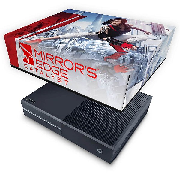 Xbox One Fat Capa Anti Poeira - Mirror's Edge Catalyst