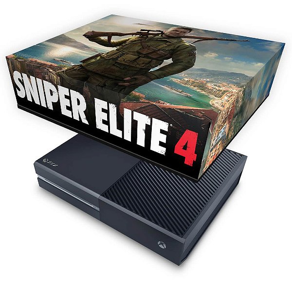 Xbox One Fat Capa Anti Poeira - Sniper Elite 4