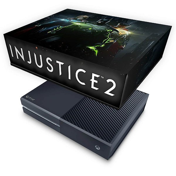 Xbox One Fat Capa Anti Poeira - Injustice 2