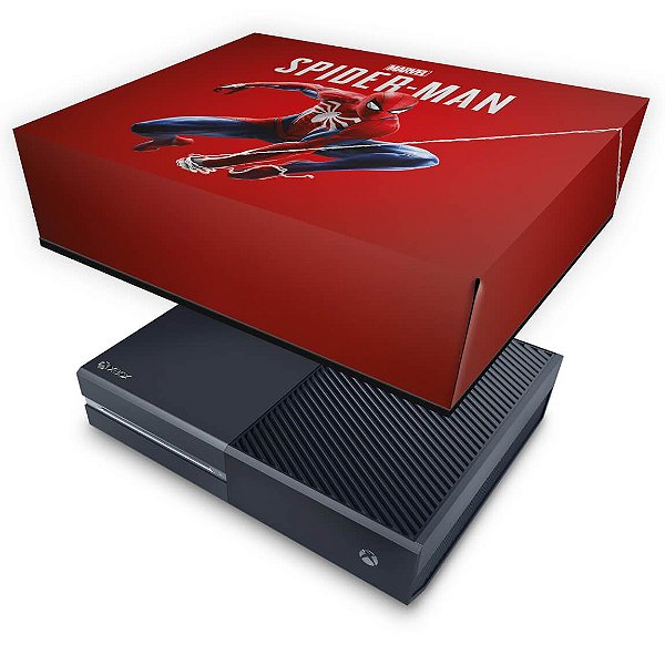 Xbox One Fat Capa Anti Poeira - Homem Aranha Spider-man