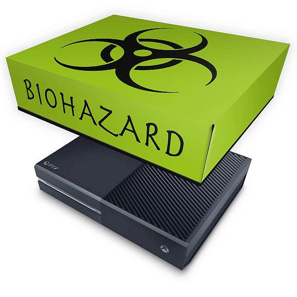 Xbox One Fat Capa Anti Poeira - Biohazard Radioativo