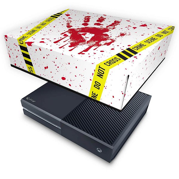 Xbox One Fat Capa Anti Poeira - Cena de Crime Scene