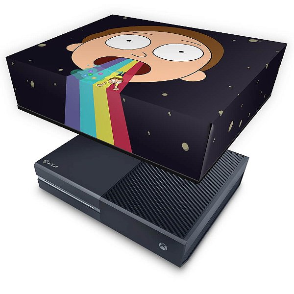 Xbox One Fat Capa Anti Poeira - Morty Rick and Morty