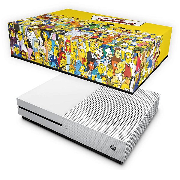 Xbox One Slim Capa Anti Poeira - The Simpsons