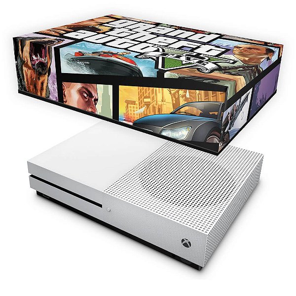 Xbox One Slim Capa Anti Poeira - GTA V