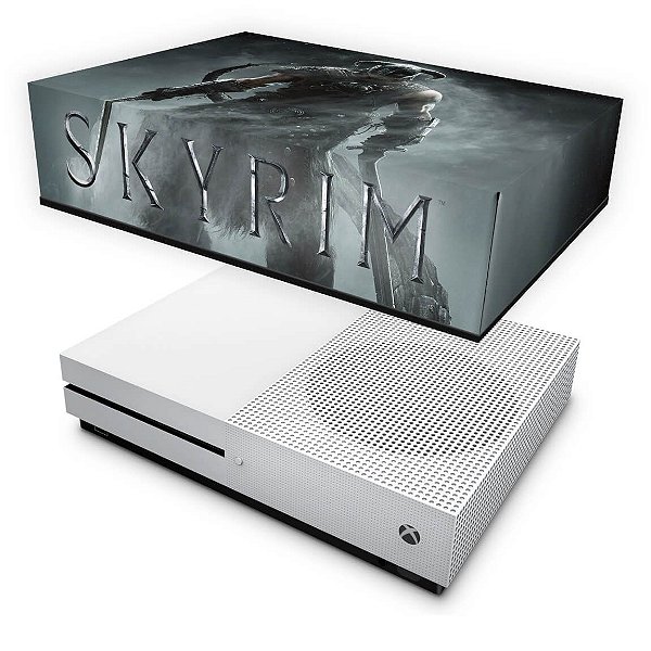 Xbox One Slim Capa Anti Poeira - Skyrim