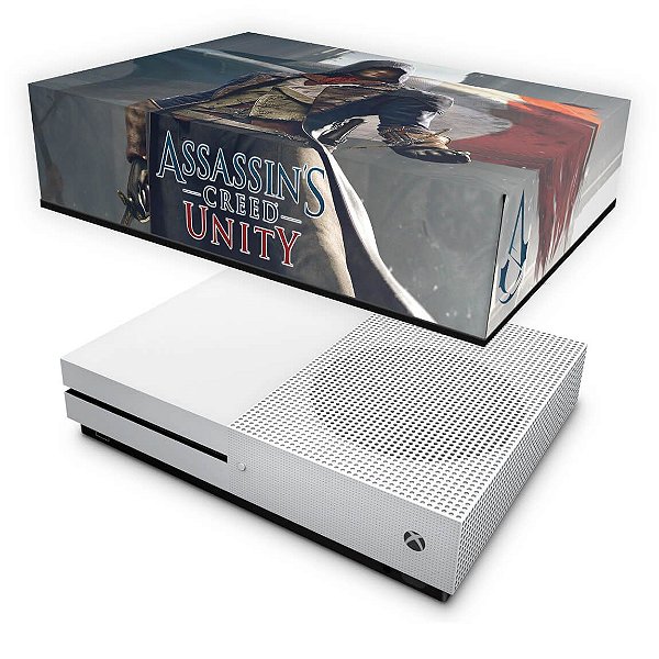 Xbox One Slim Capa Anti Poeira - Assassins Creed Unity