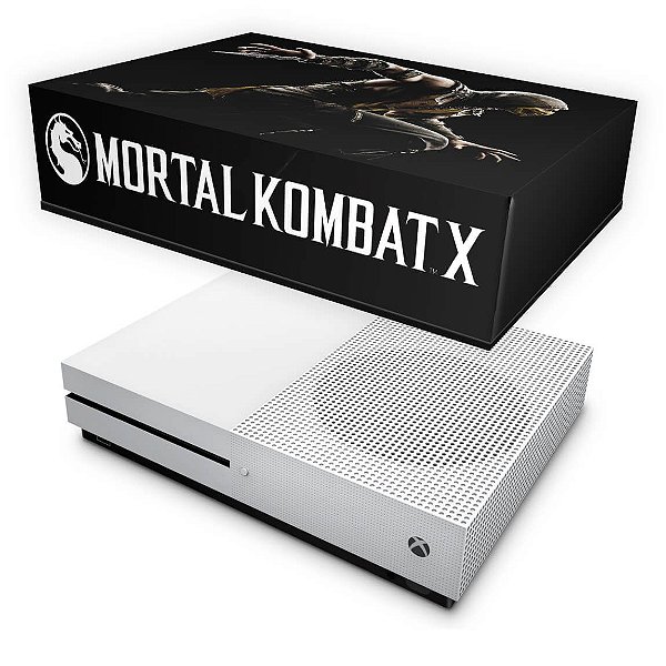 Xbox One Slim Capa Anti Poeira - Mortal Kombat X