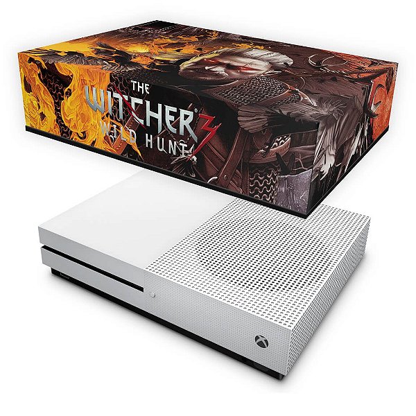 Xbox One Slim Capa Anti Poeira - The Witcher 3 #B