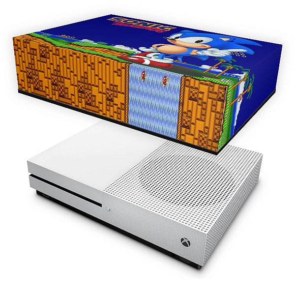 Xbox One Slim Capa Anti Poeira - Sonic The Hedgehog
