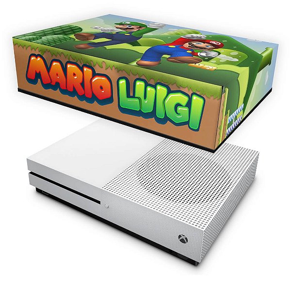 Xbox One Slim Capa Anti Poeira - Super Mario Bros