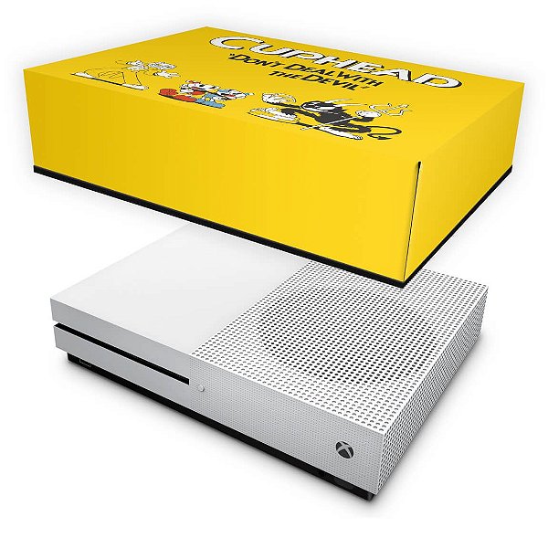 Xbox One Slim Capa Anti Poeira - Cuphead