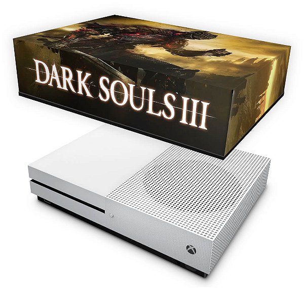 Xbox One Slim Capa Anti Poeira - Dark Souls 3
