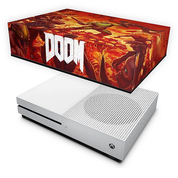 Xbox One Slim Capa Anti Poeira - Doom