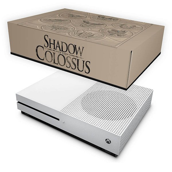 KIT Xbox One S Slim Skin e Capa Anti Poeira - Shadow Of The Colossus - Pop  Arte Skins