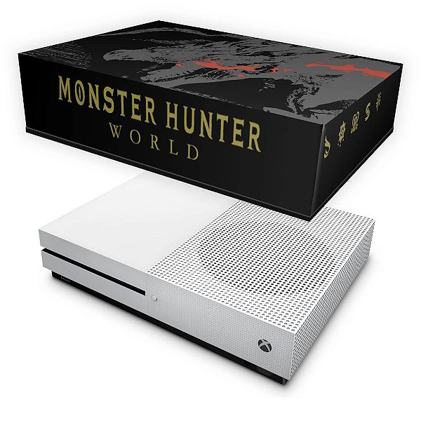 Xbox One Slim Capa Anti Poeira - Monster Hunter Edition