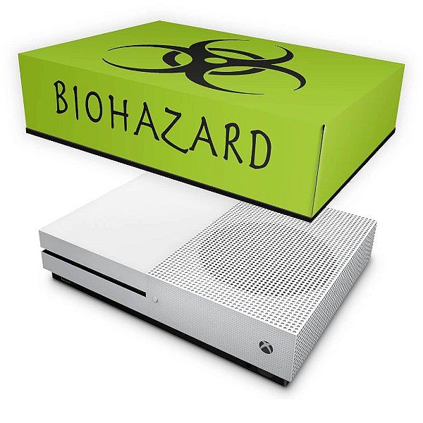 Xbox One Slim Capa Anti Poeira - Biohazard Radioativo
