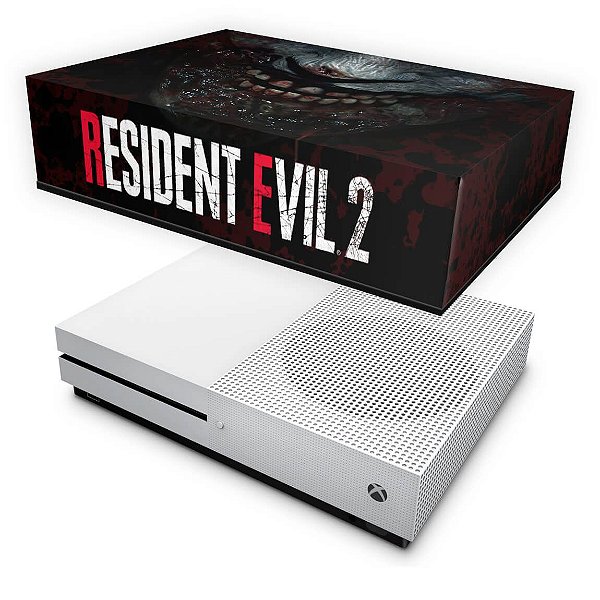 Xbox One Slim Capa Anti Poeira - Resident Evil 2 Remake