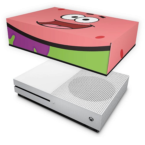 Xbox One Slim Capa Anti Poeira - Patrick Bob Esponja