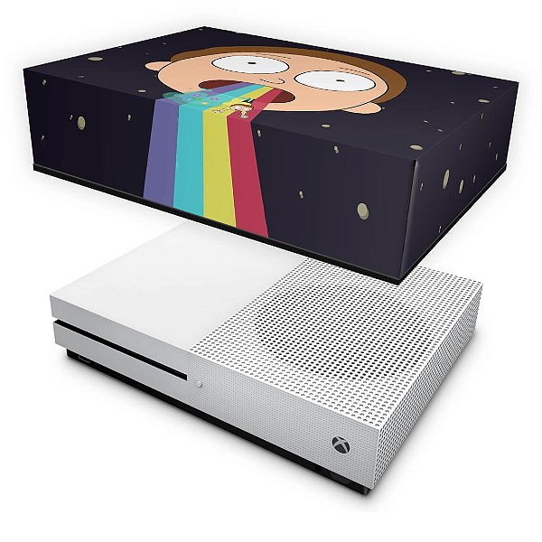 Xbox One Slim Capa Anti Poeira - Morty Rick and Morty