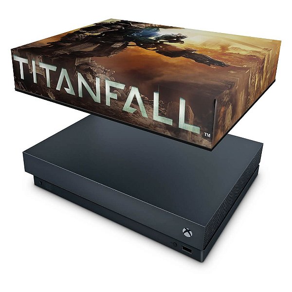 Xbox One X Capa Anti Poeira - Titanfall
