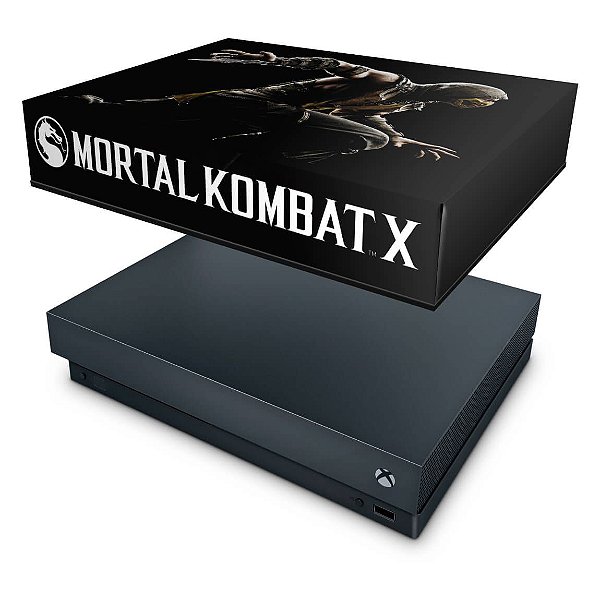 Xbox One X Capa Anti Poeira - Mortal Kombat X