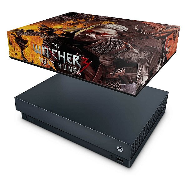 Xbox One X Capa Anti Poeira - The Witcher 3 #B