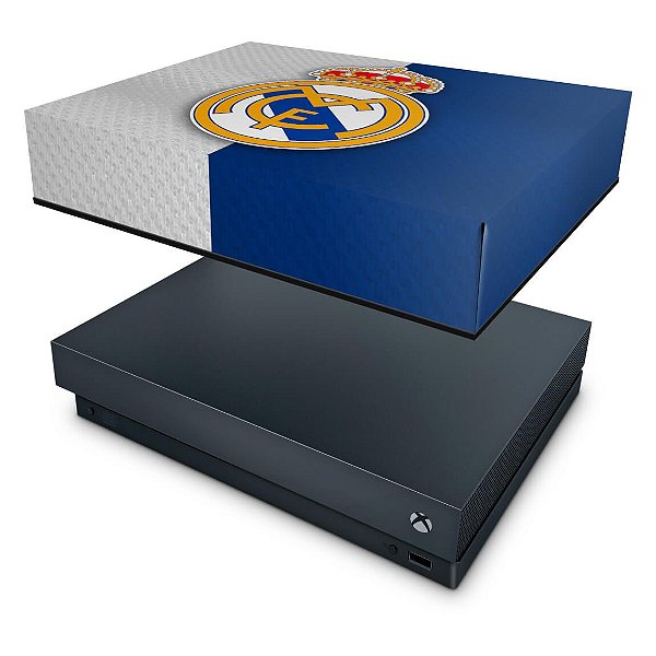 Xbox One X Capa Anti Poeira - Real Madrid
