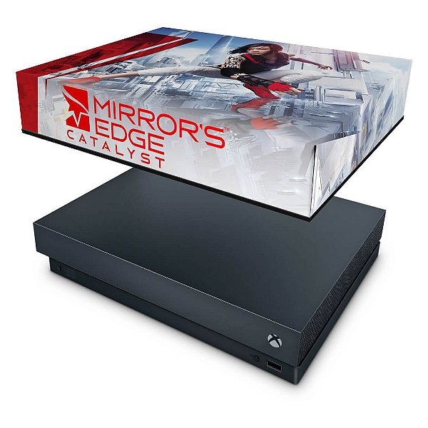 Xbox One X Capa Anti Poeira - Mirror's Edge Catalyst