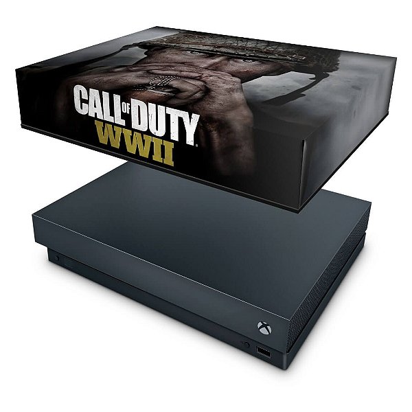 Xbox One X Capa Anti Poeira - Call of Duty WW2