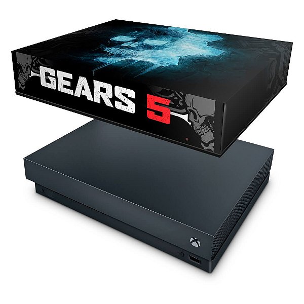 Xbox One X Capa Anti Poeira - Gears 5