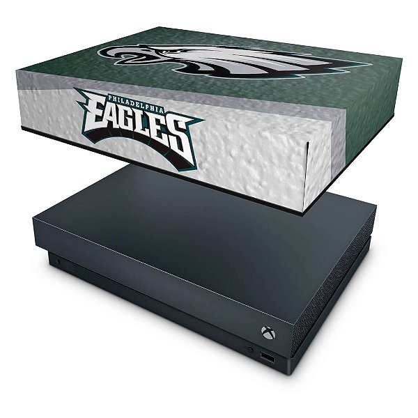 Xbox One X Capa Anti Poeira - Philadelphia Eagles NFL
