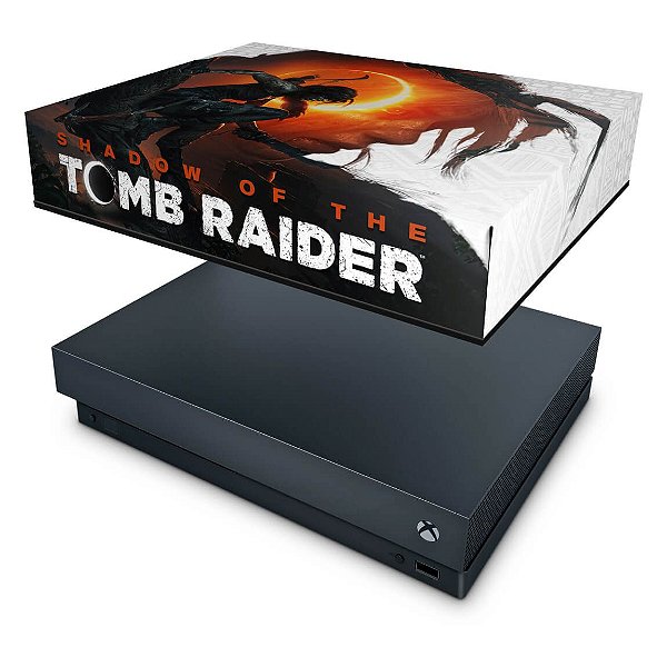 Xbox One X Capa Anti Poeira - Shadow Of The Tomb Raider
