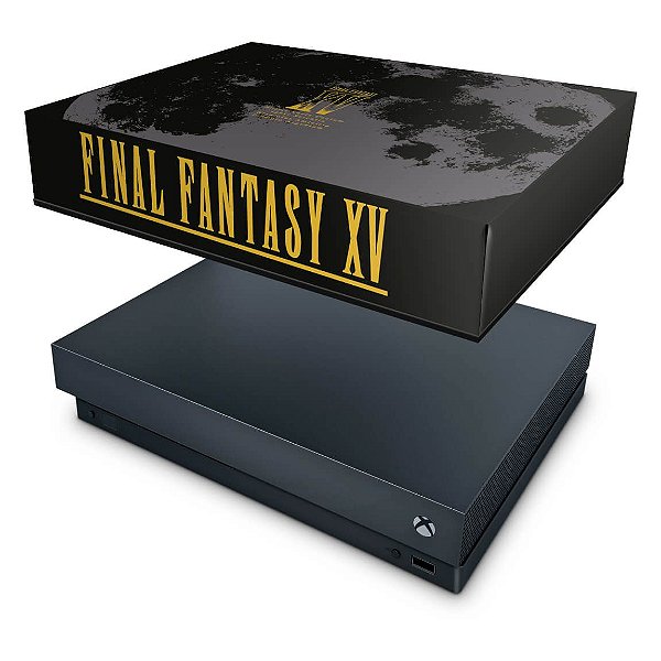 Xbox One X Capa Anti Poeira - Final Fantasy XV Bundle