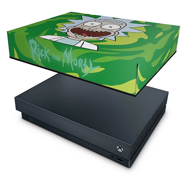 Xbox One X Capa Anti Poeira - Rick Rick and Morty