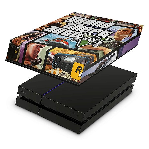 PS4 Fat Capa Anti Poeira - Gta V