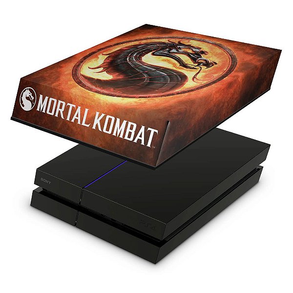 PS4 Fat Capa Anti Poeira - Mortal Kombat
