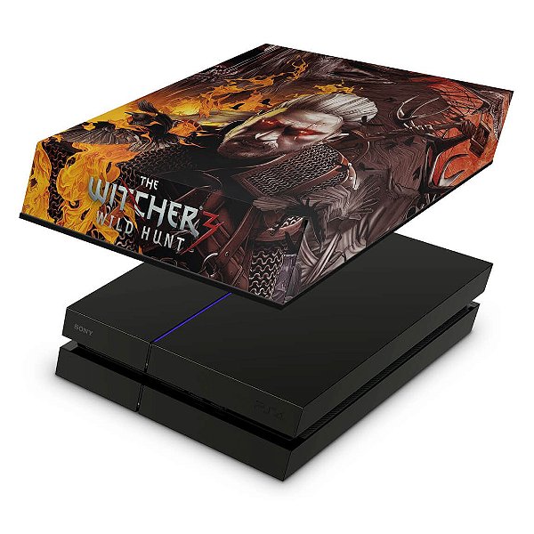 PS4 Fat Capa Anti Poeira - The Witcher #B