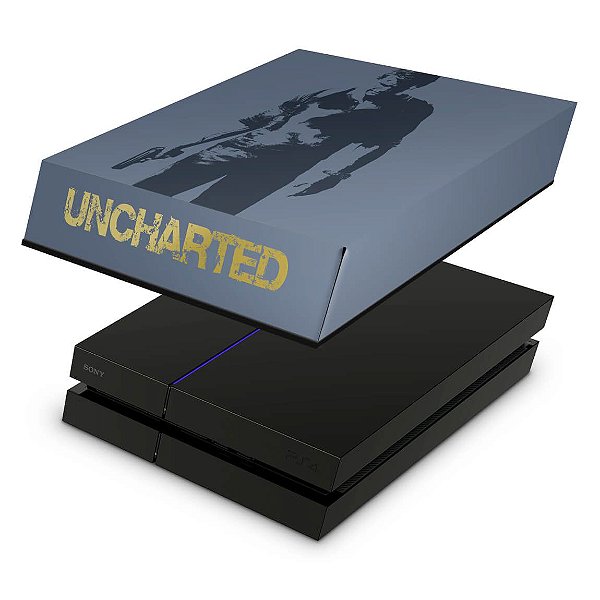 PS4 Fat Capa Anti Poeira - Uncharted 4 Limited Edition