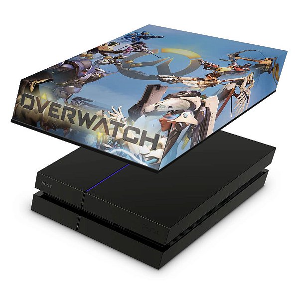 PS4 Fat Capa Anti Poeira - Overwatch